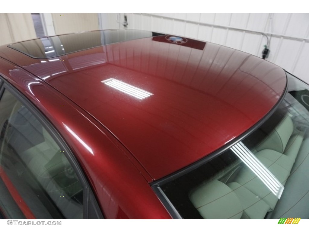 2001 A4 1.8T quattro Sedan - Hibiscus Red Pearl Effect / Ecru/Clay photo #81