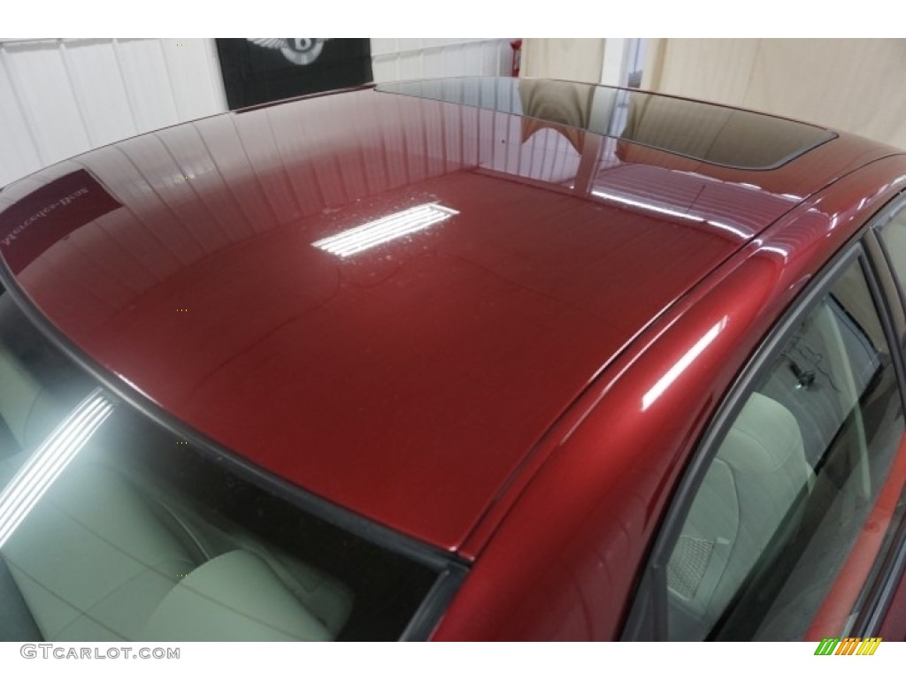 2001 A4 1.8T quattro Sedan - Hibiscus Red Pearl Effect / Ecru/Clay photo #83