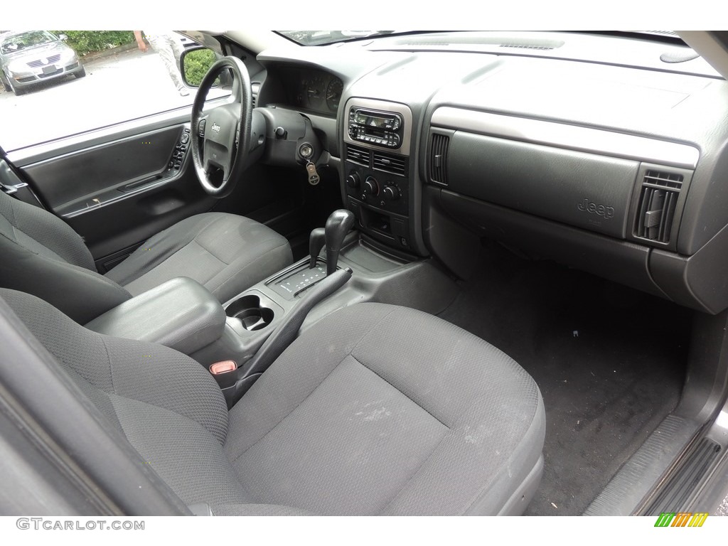 2004 Grand Cherokee Laredo 4x4 - Graphite Metallic / Dark Slate Gray photo #12