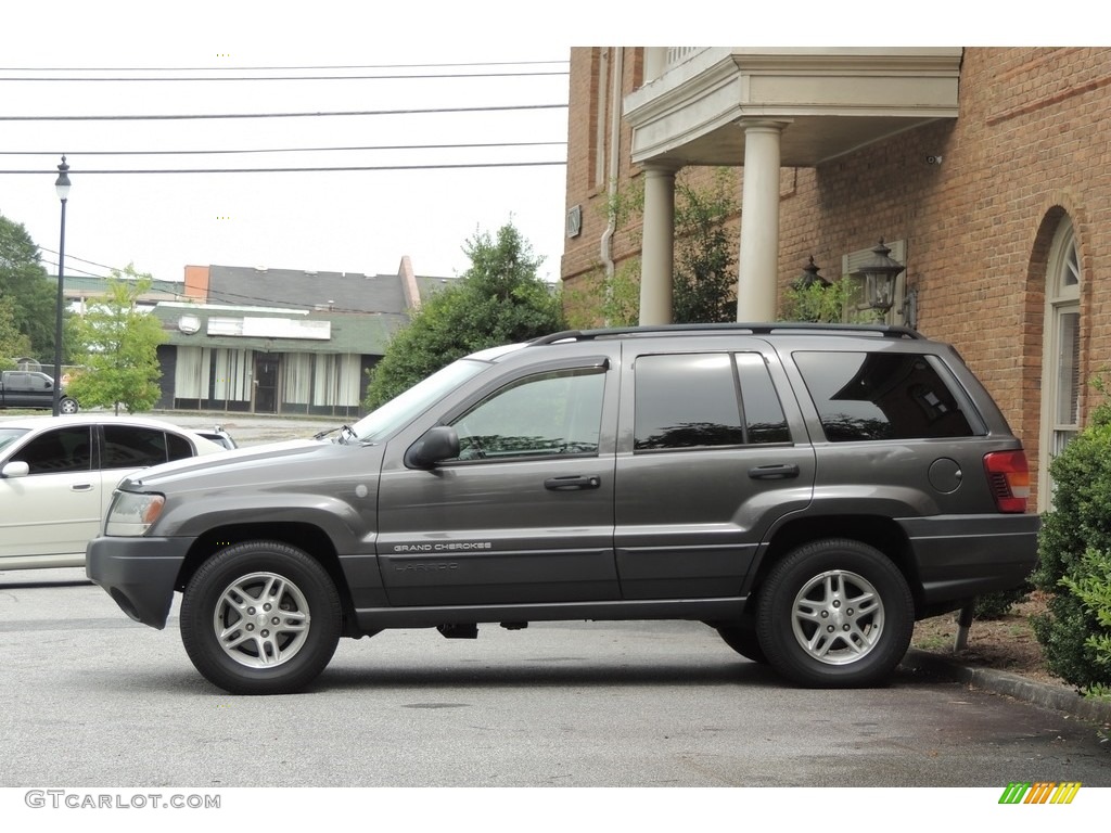 2004 Grand Cherokee Laredo 4x4 - Graphite Metallic / Dark Slate Gray photo #16