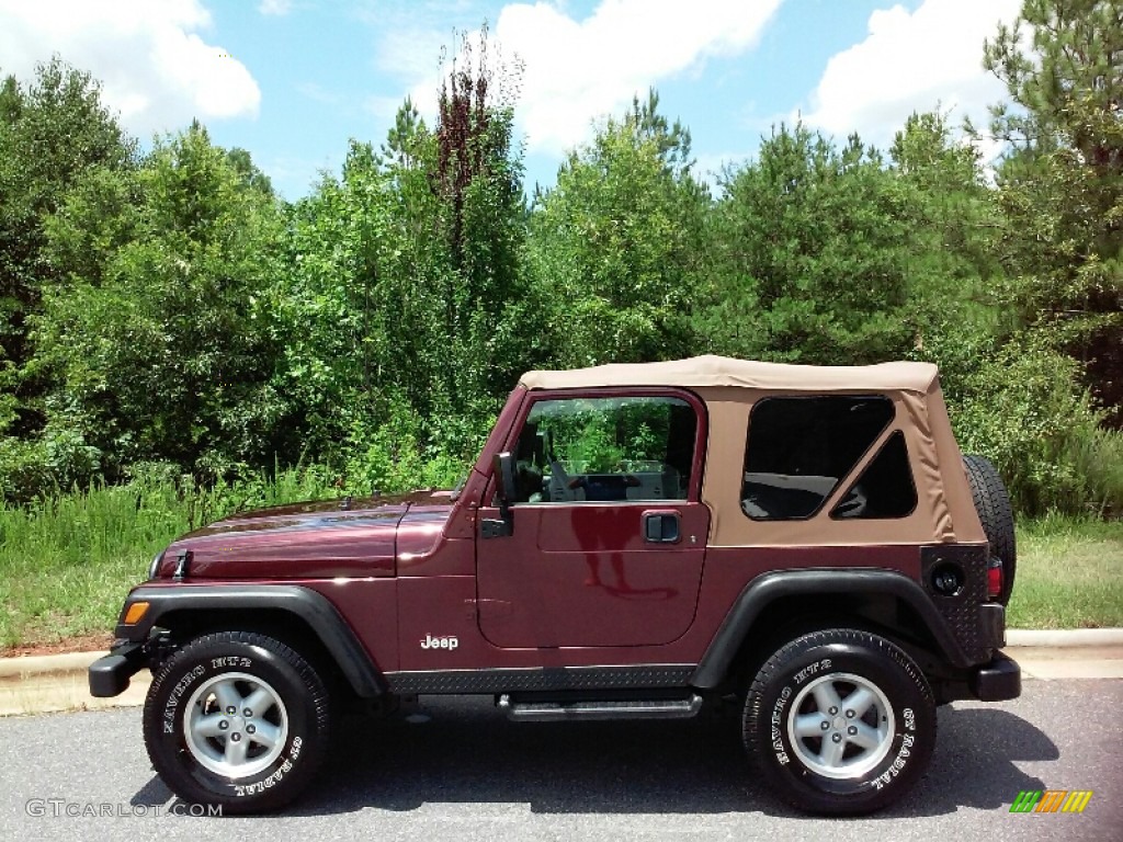 2001 Wrangler Sport 4x4 - Sienna Pearl / Agate Black photo #1