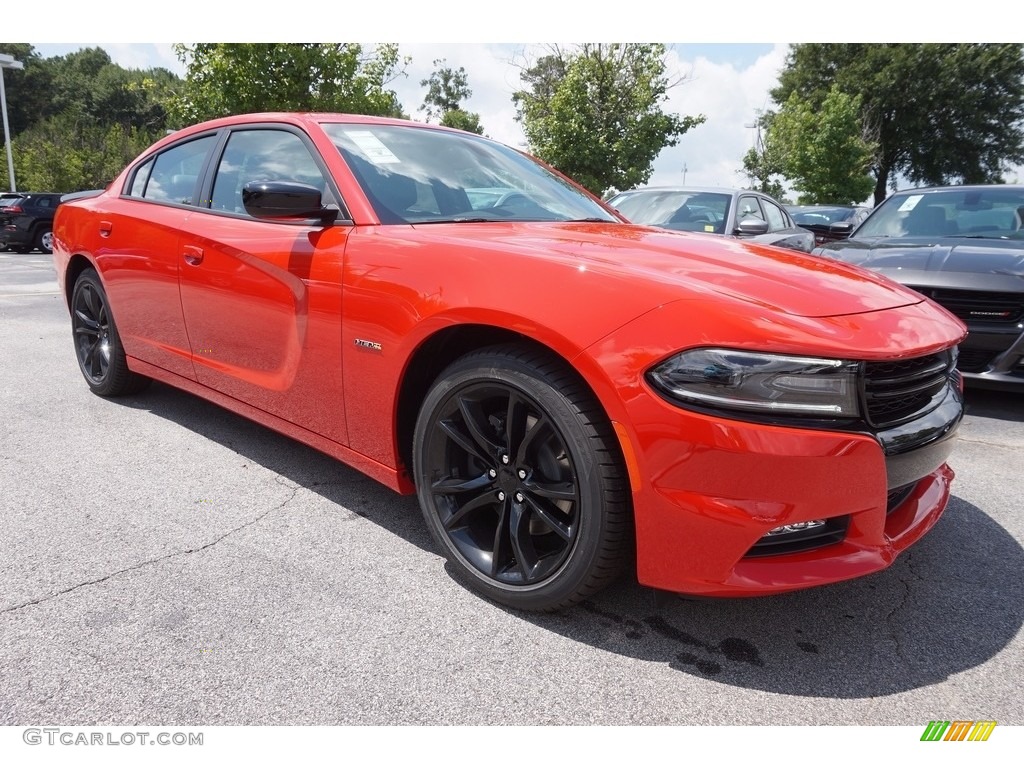 2016 Charger R/T - TorRed / Black photo #4