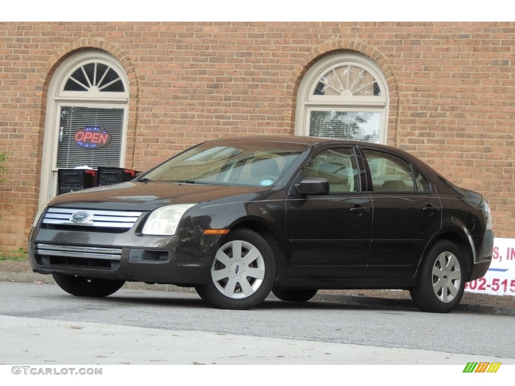 2006 Fusion SE V6 - Charcoal Beige Metallic / Camel photo #2