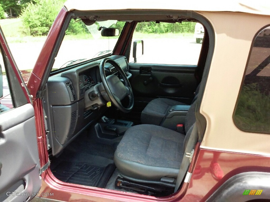 2001 Wrangler Sport 4x4 - Sienna Pearl / Agate Black photo #8