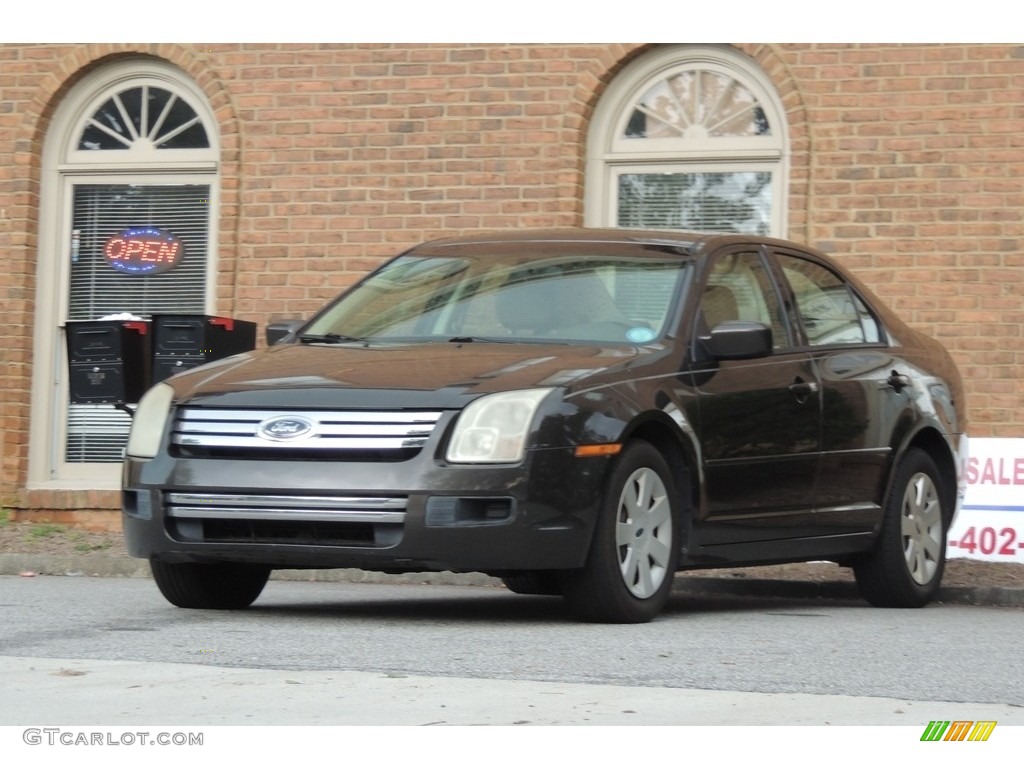 2006 Fusion SE V6 - Charcoal Beige Metallic / Camel photo #5