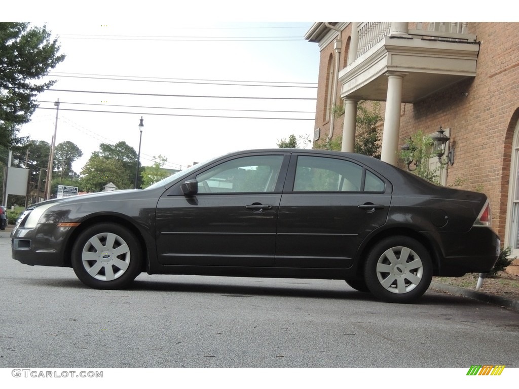 2006 Fusion SE V6 - Charcoal Beige Metallic / Camel photo #6