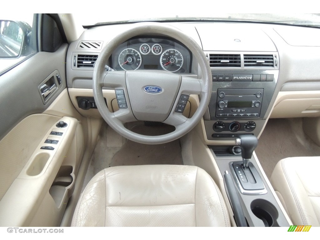 2006 Fusion SE V6 - Charcoal Beige Metallic / Camel photo #9
