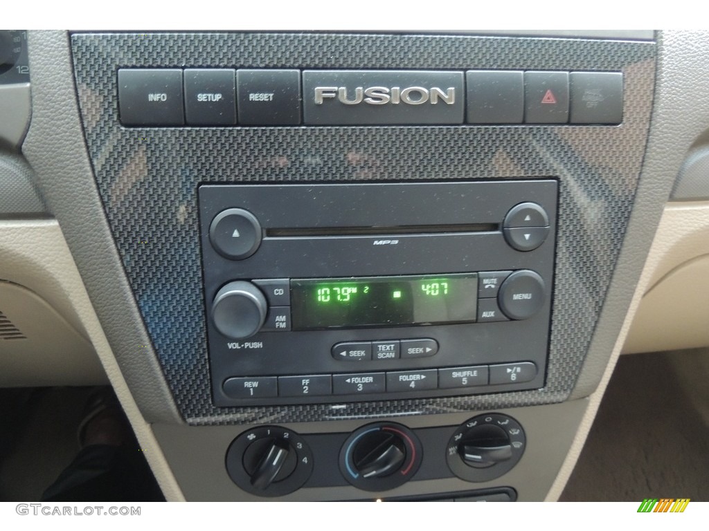 2006 Fusion SE V6 - Charcoal Beige Metallic / Camel photo #13