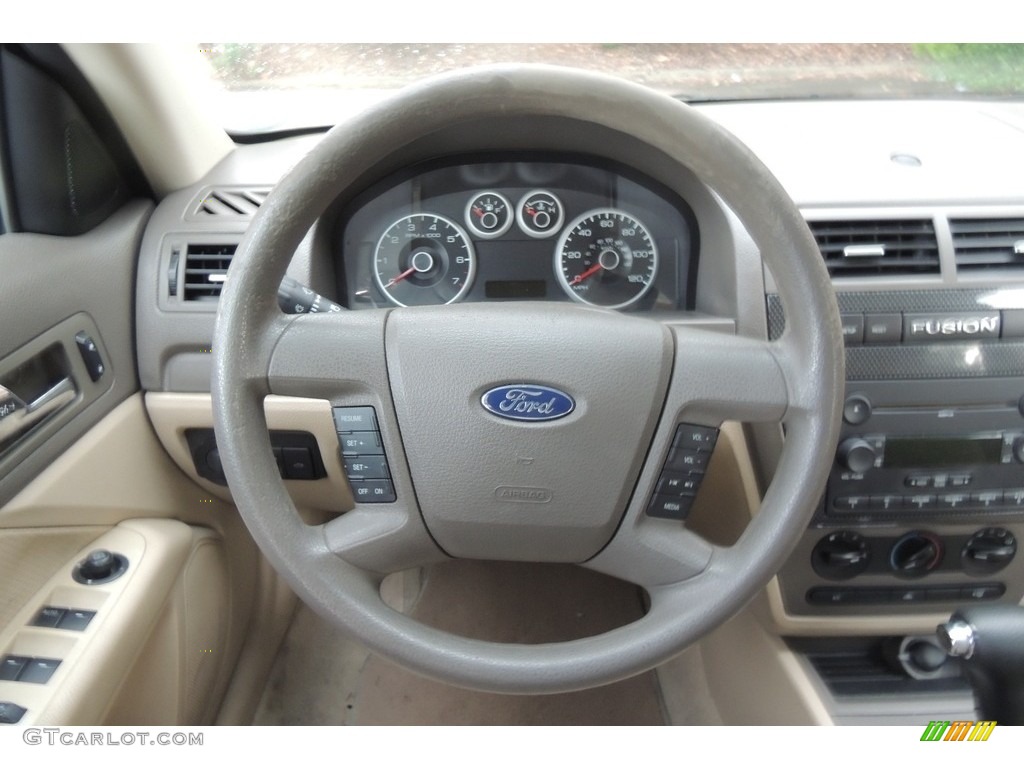 2006 Fusion SE V6 - Charcoal Beige Metallic / Camel photo #21