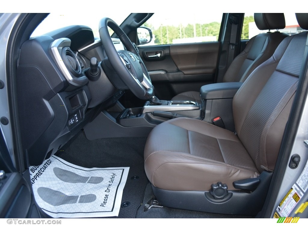 Limited Hickory Interior 2016 Toyota Tacoma Limited Double Cab 4x4 Photo #114197811