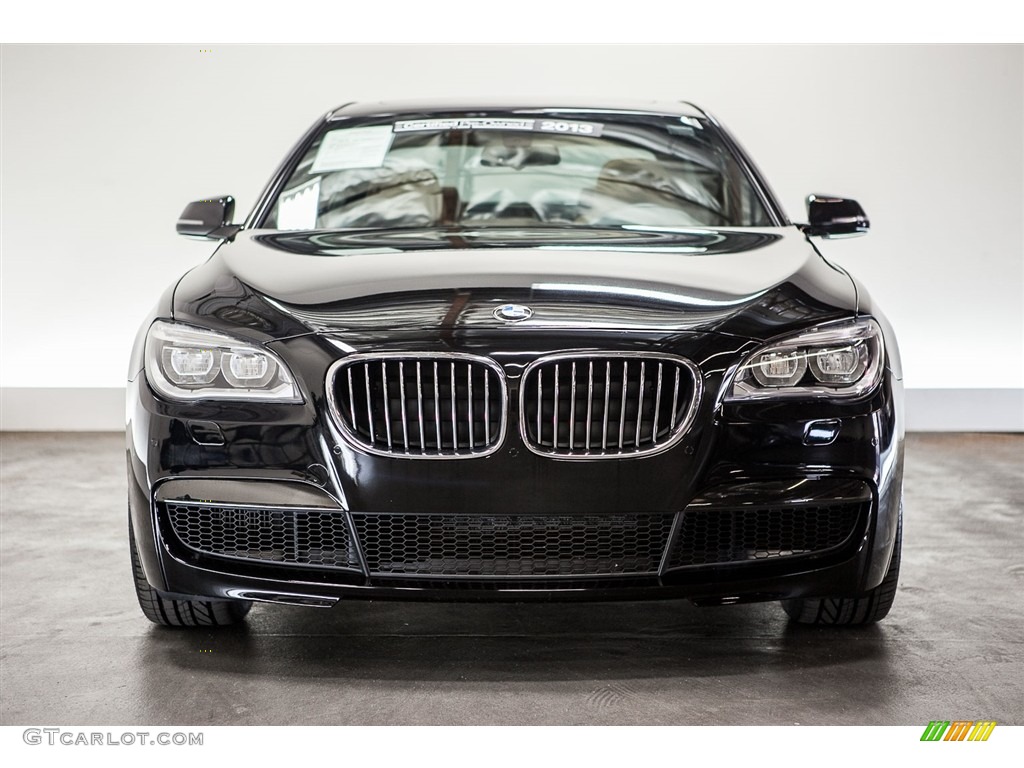 Jet Black 2013 BMW 7 Series 740i Sedan Exterior Photo #114199023
