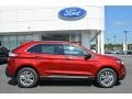 2016 Ruby Red Ford Edge SEL  photo #2