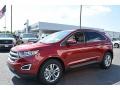 2016 Ruby Red Ford Edge SEL  photo #3