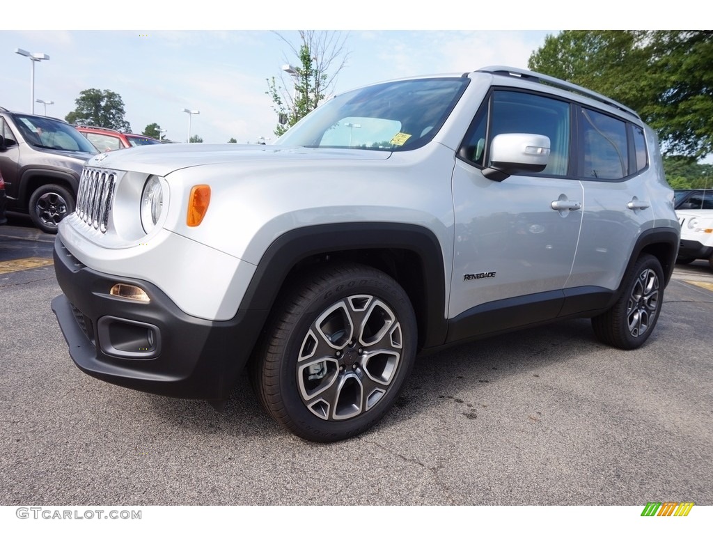 Glacier Metallic Jeep Renegade