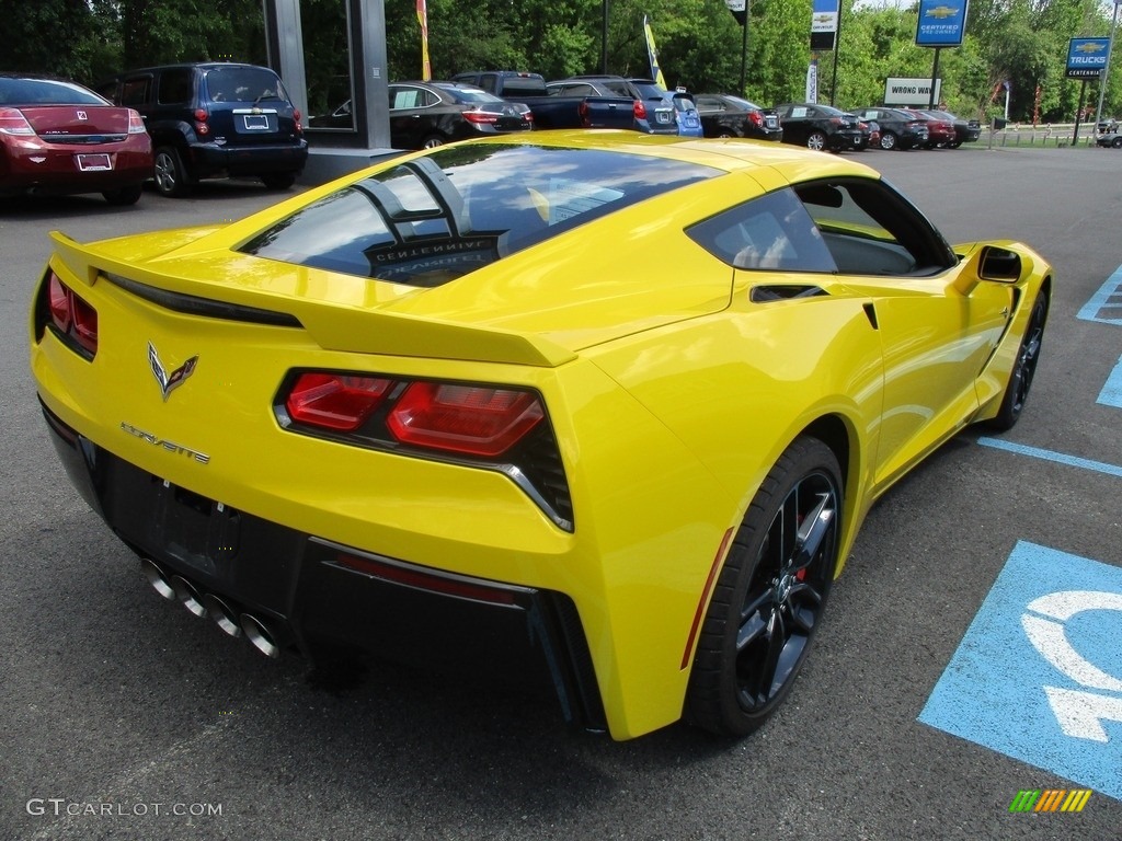 Velocity Yellow Tintcoat 2014 Chevrolet Corvette Stingray Coupe Z51 Exterior Photo #114200760