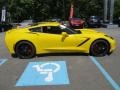 Velocity Yellow Tintcoat 2014 Chevrolet Corvette Stingray Coupe Z51 Exterior