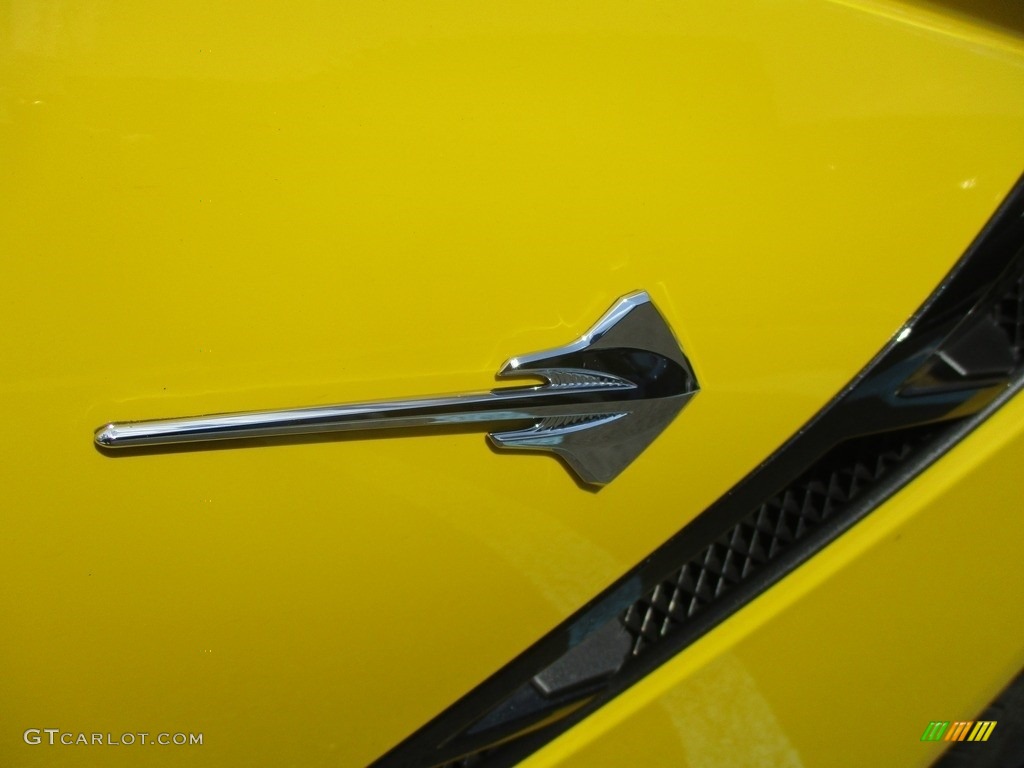2014 Corvette Stingray Coupe Z51 - Velocity Yellow Tintcoat / Adrenaline Red photo #10