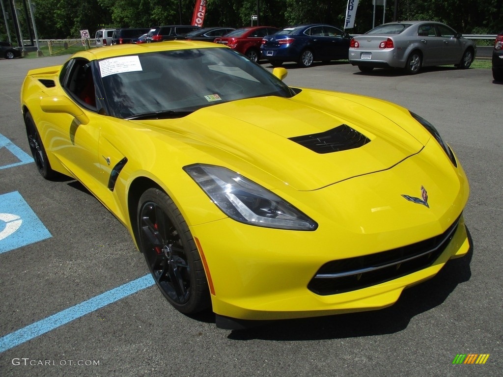 Velocity Yellow Tintcoat 2014 Chevrolet Corvette Stingray Coupe Z51 Exterior Photo #114200925