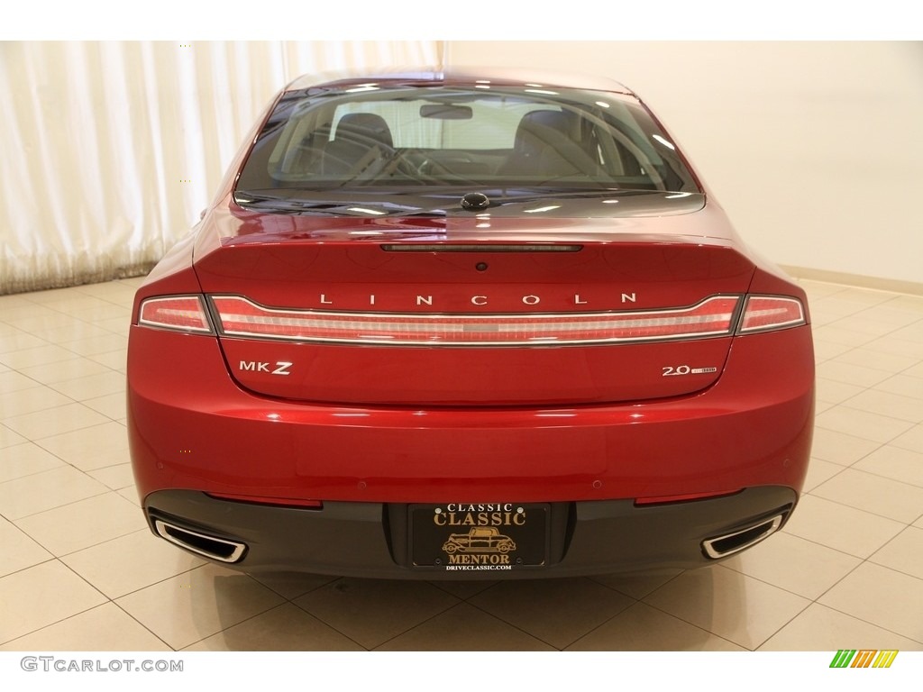 2013 MKZ 2.0L EcoBoost FWD - Ruby Red / Charcoal Black photo #17
