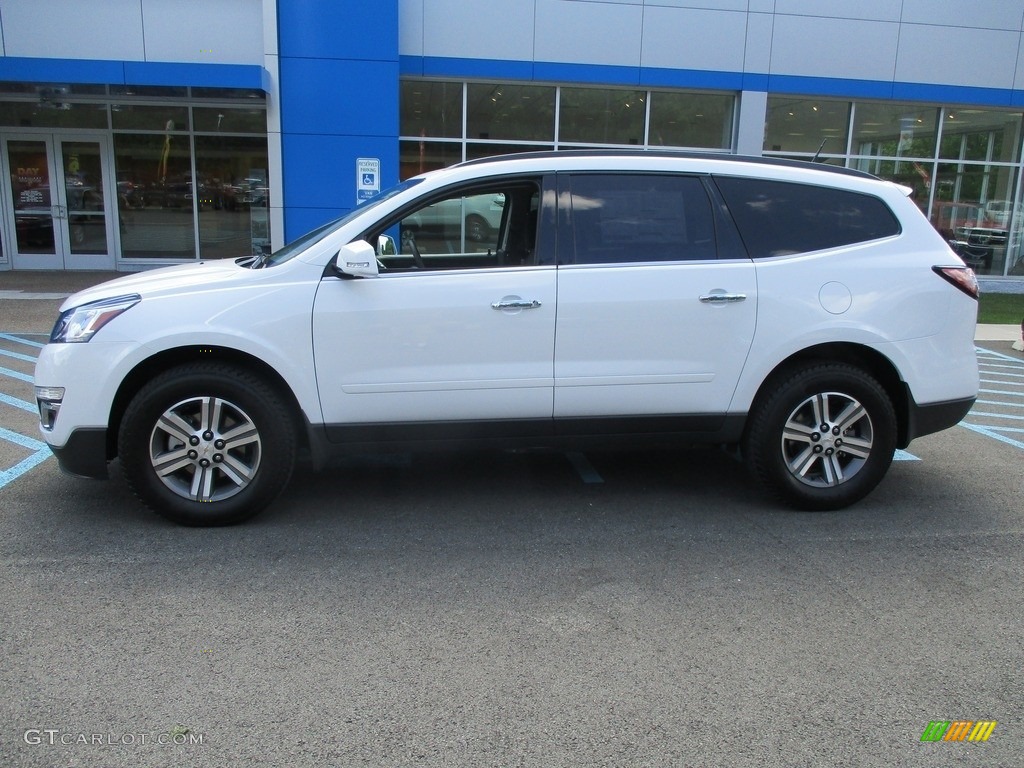 2017 Traverse LT AWD - Summit White / Ebony photo #2