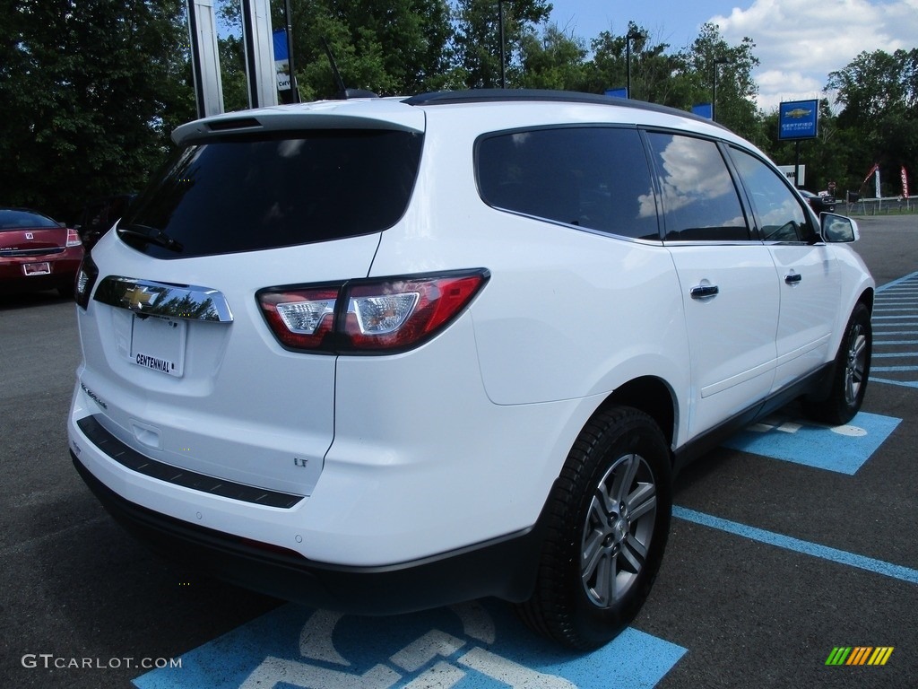2017 Traverse LT AWD - Summit White / Ebony photo #6