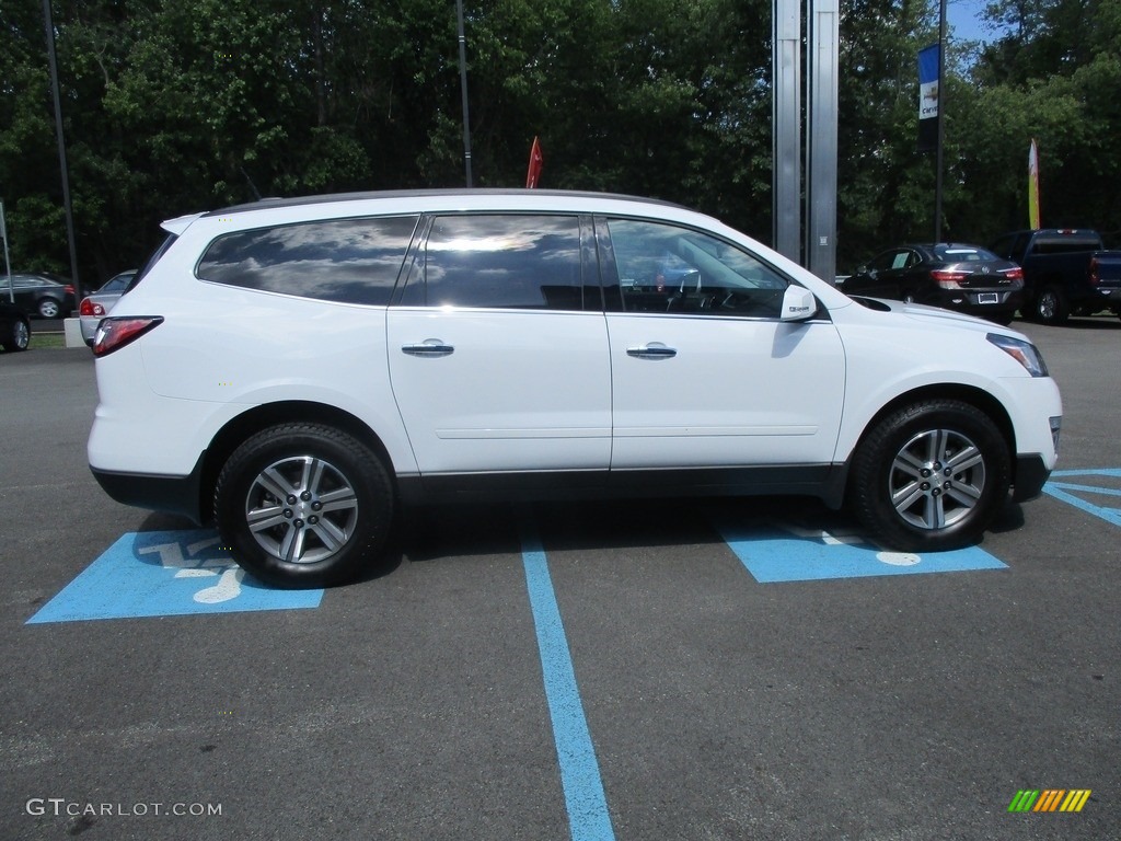 2017 Traverse LT AWD - Summit White / Ebony photo #7