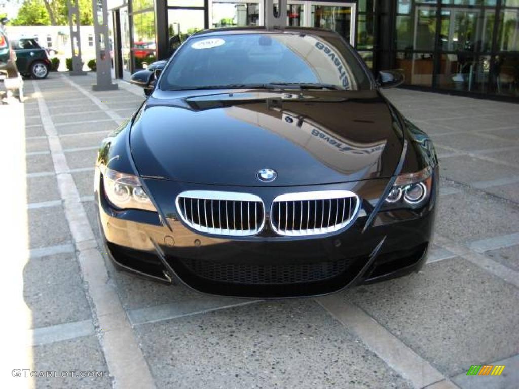 2007 M6 Coupe - Black Sapphire Metallic / Black photo #3