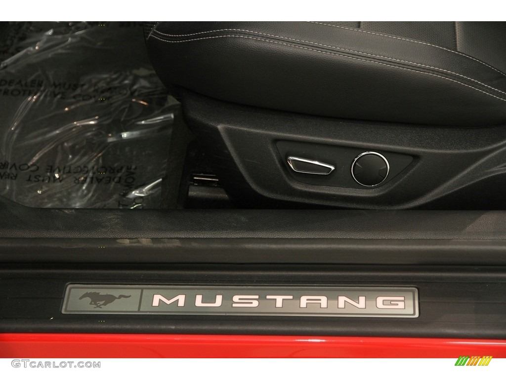 2016 Mustang EcoBoost Premium Convertible - Race Red / Ebony photo #5