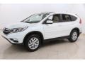 2015 White Diamond Pearl Honda CR-V EX  photo #3