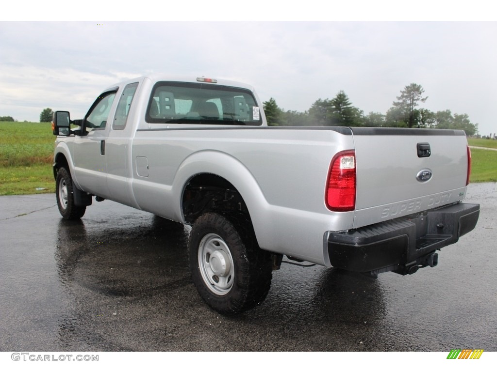 2012 F350 Super Duty XL SuperCab 4x4 - Ingot Silver Metallic / Steel photo #20