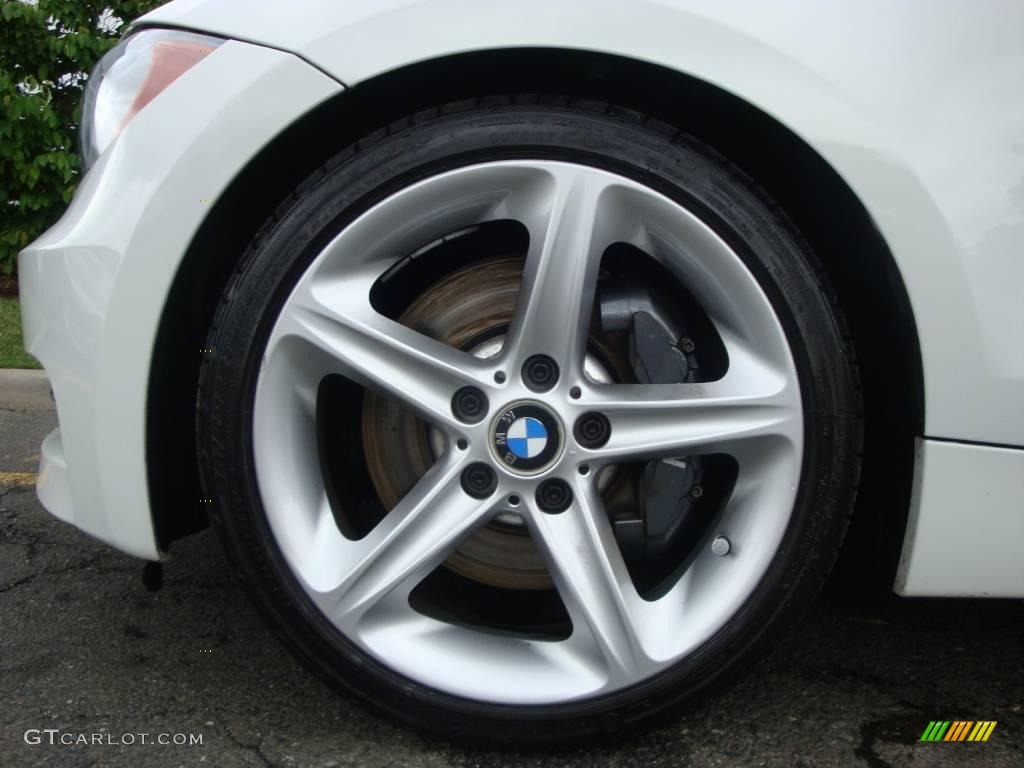 2008 1 Series 135i Coupe - Alpine White / Black photo #23