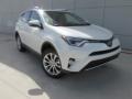 2016 Blizzard Pearl Toyota RAV4 Limited  photo #2