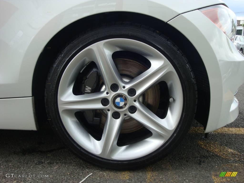 2008 1 Series 135i Coupe - Alpine White / Black photo #26