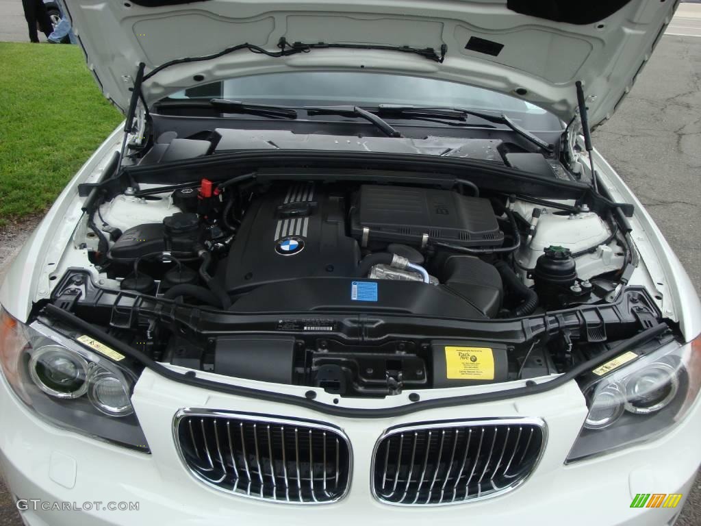 2008 1 Series 135i Coupe - Alpine White / Black photo #27