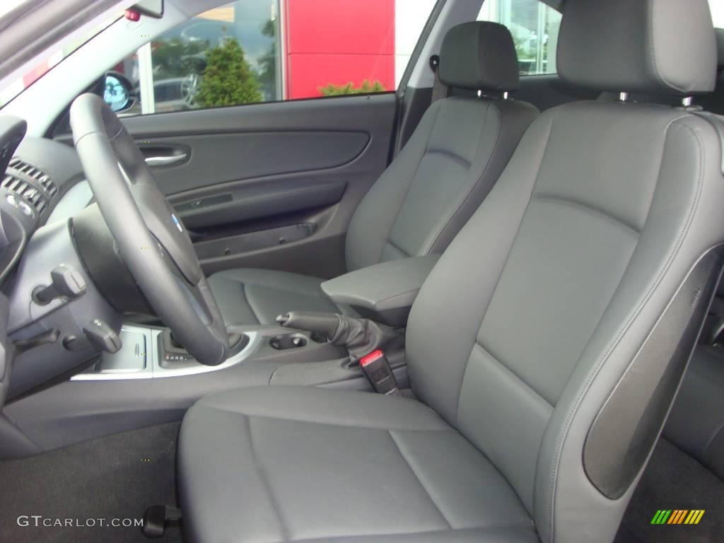 2008 1 Series 135i Coupe - Alpine White / Black photo #31