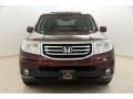 2015 Dark Cherry Pearl Honda Pilot EX-L 4WD  photo #2