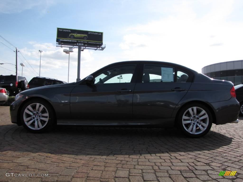 2008 3 Series 328i Sedan - Sparkling Graphite Metallic / Gray photo #2