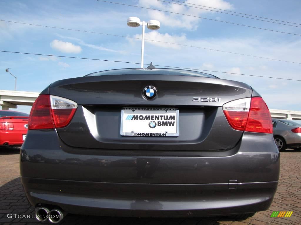 2008 3 Series 328i Sedan - Sparkling Graphite Metallic / Gray photo #4