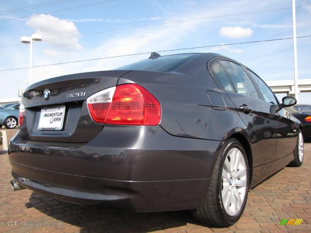 2008 3 Series 328i Sedan - Sparkling Graphite Metallic / Gray photo #5