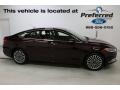 2017 Burgundy Velvet Ford Fusion SE  photo #1