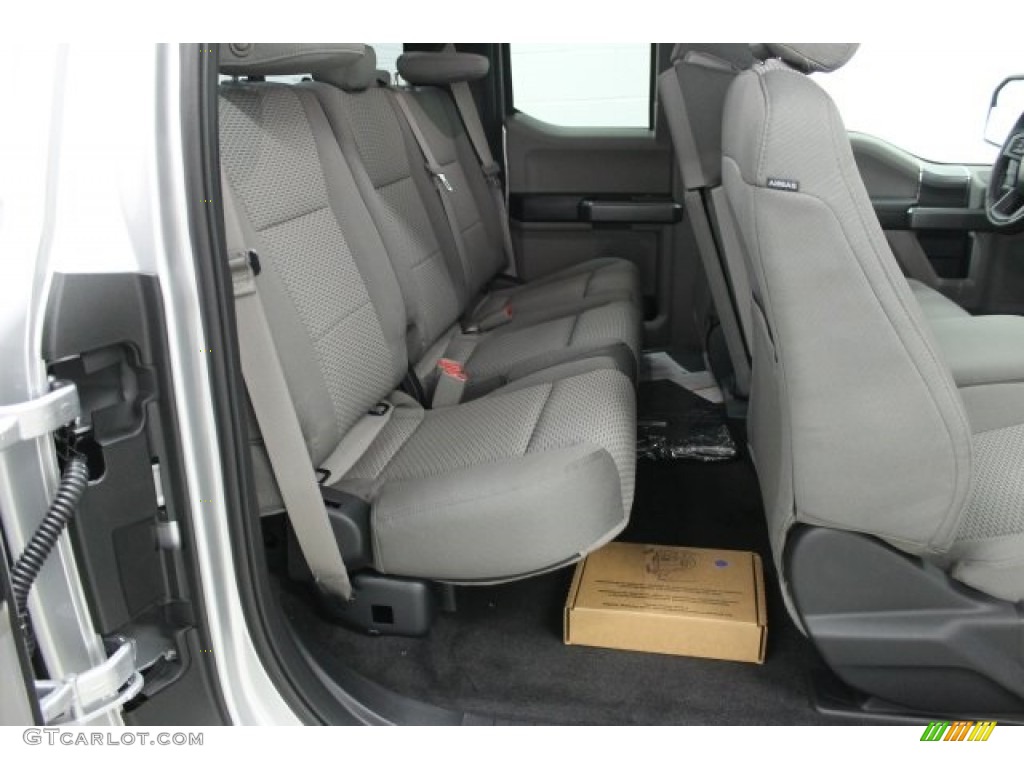 2016 F150 XLT SuperCab 4x4 - Ingot Silver / Medium Earth Gray photo #9