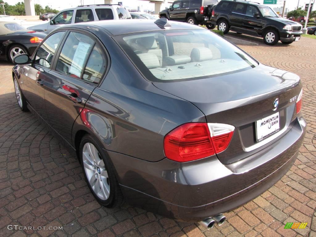 2008 3 Series 328i Sedan - Sparkling Graphite Metallic / Gray photo #11