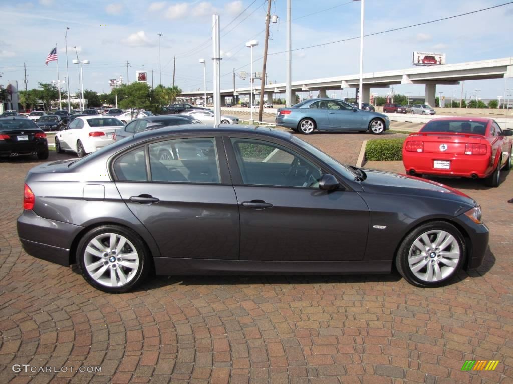 2008 3 Series 328i Sedan - Sparkling Graphite Metallic / Gray photo #14