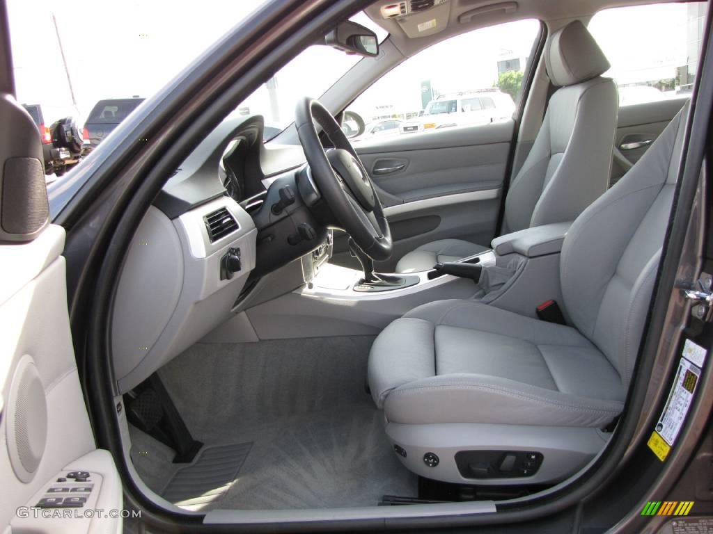 2008 3 Series 328i Sedan - Sparkling Graphite Metallic / Gray photo #17