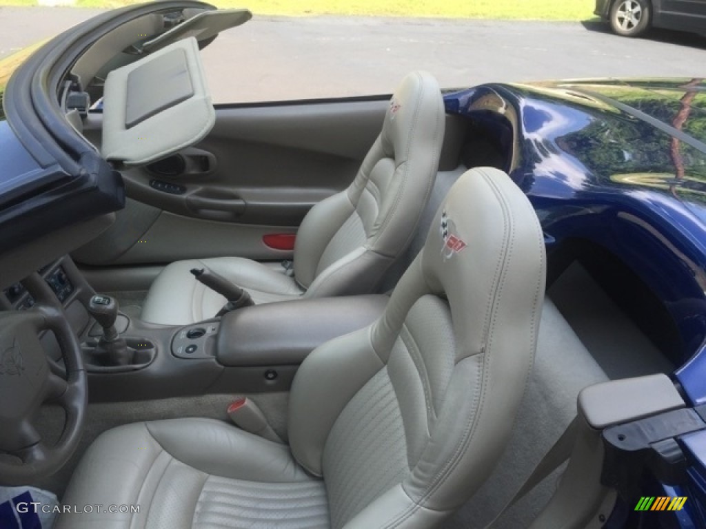 2004 Corvette Convertible - LeMans Blue Metallic / Shale photo #9