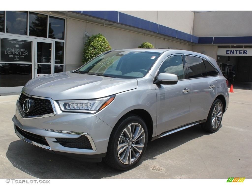Lunar Silver Metallic 2017 Acura MDX Technology SH-AWD Exterior Photo #114213132