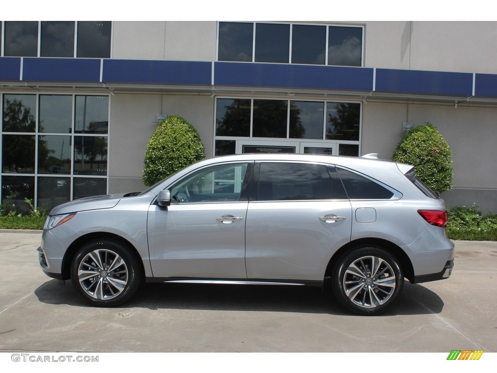 Lunar Silver Metallic 2017 Acura MDX Technology SH-AWD Exterior Photo #114213150