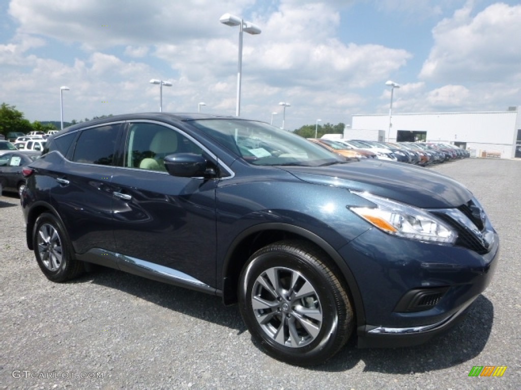 2016 Murano S AWD - Arctic Blue Metallic / Cashmere photo #1