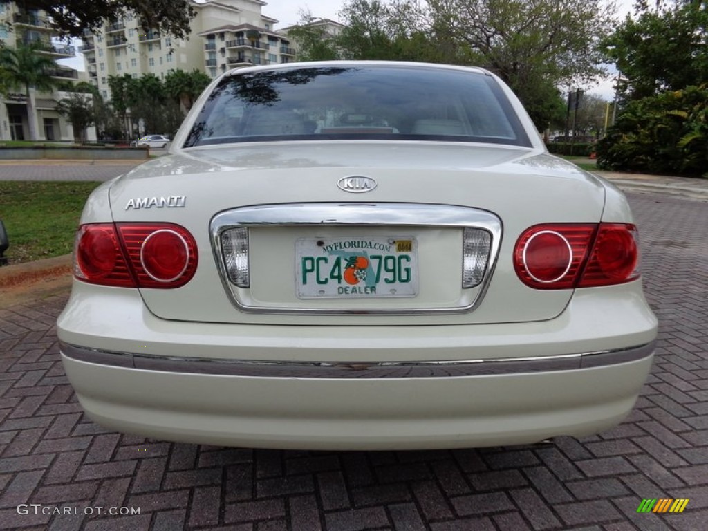 2005 Amanti  - Pearl White / Gray photo #6