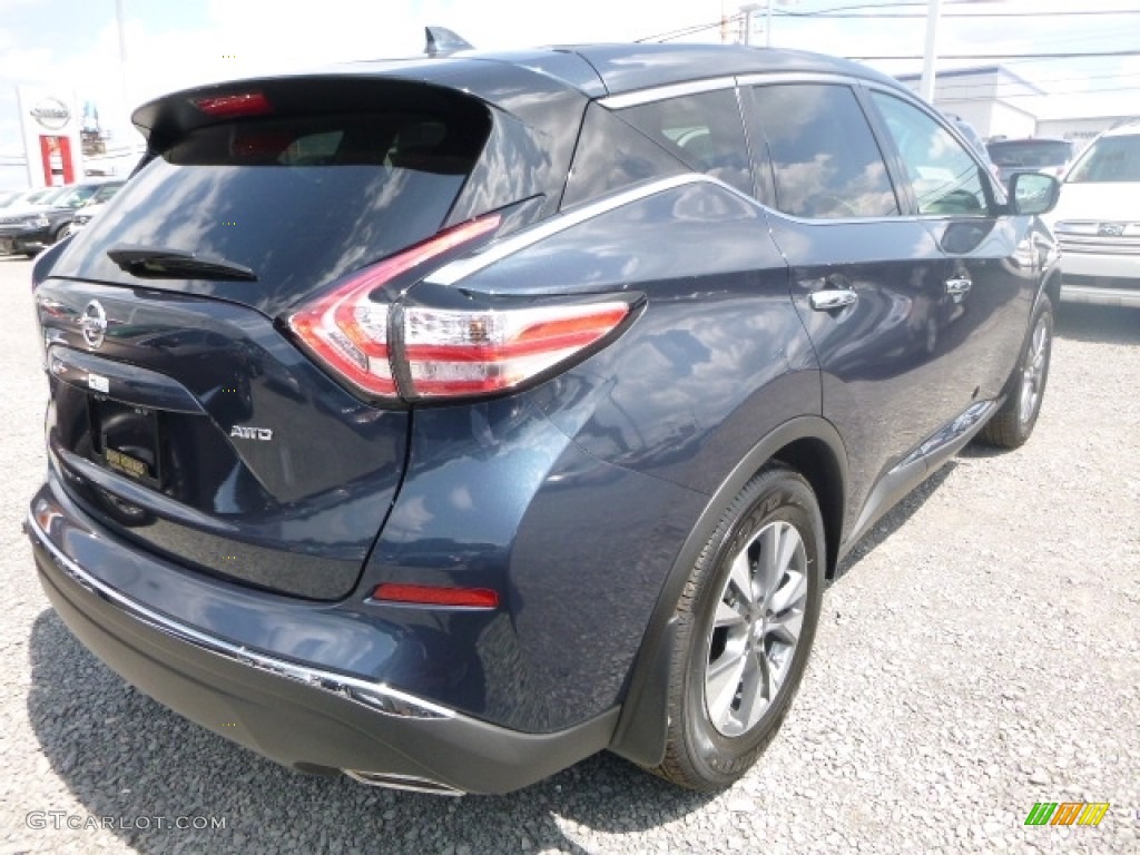 2016 Murano S AWD - Arctic Blue Metallic / Cashmere photo #6